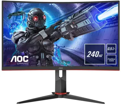 AOC Monitor LED C27G2ZU 27” Gaming Curved 240Hz monitor