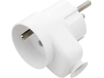 Vtikač z vtičnico 2v1