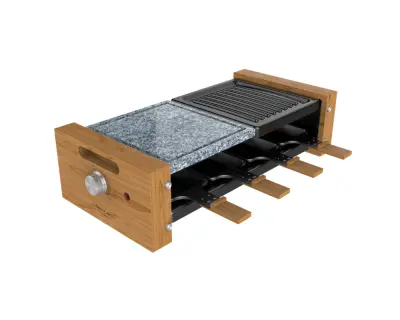 CECOTEC 03100 - Raclette Cheese&Grill 8400 Wood MixGrill