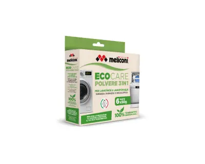 MELICONI Eco Care prah 3v1 za pralni in pomivalni stroj