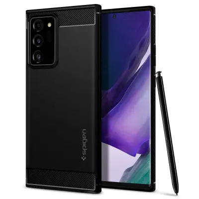 SPIGEN GALAXY NOTE20 ULTRA RUGGED ARMOR BLACK