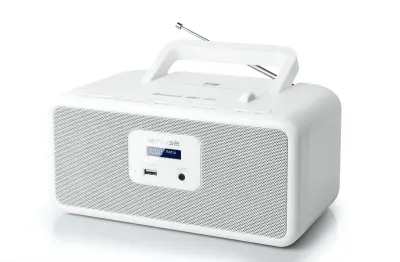 MUSE M-32 DBW prenosni radio s CD DAB+, bel