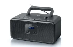 MUSE M-32 DB prenosni radio s CD DAB+, črn