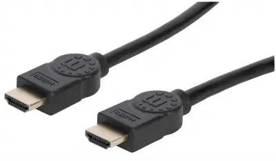 MANHATTAN HDMI kabel z Ethernetom 1 m črn
