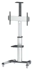 MANHATTAN Multimedijski voziček 37''-70'' 50kg, naklon +5° do -12°, sive barve