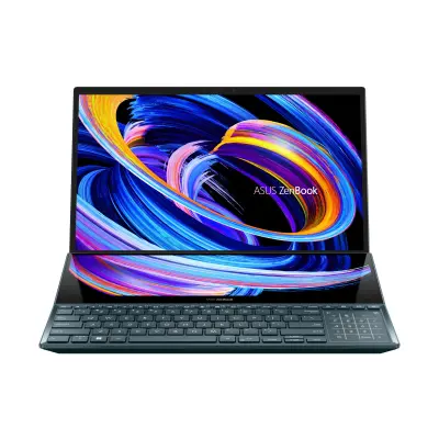 ASUS ZenBook Pro Duo 15 UX582ZM-OLED-H731X 15.6inch Touch OLED 4K UHD IPS Core i7-12700H 16GB 1TB NVMe GF RTX3060 6GB SP+ W11P prenosni računalnik