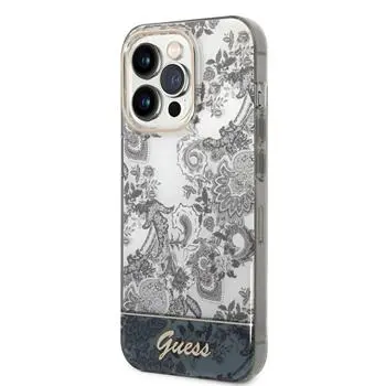 GUESS TOILE DE JOU IPHONE 14 PRO ovitek siv