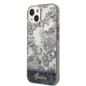 GUESS TOILE DE JOU IPHONE 14 PLUS ovitek siv