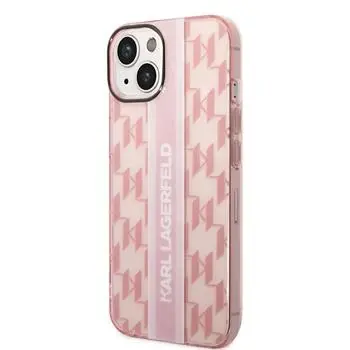KARL LAGERFELD MONO IPHONE 14 PLUS ovitek roza