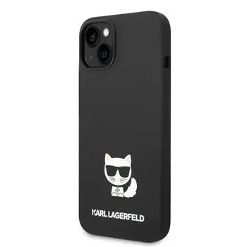 KARL LAGERFELD SILICON CHOUPETTE IPHONE 14 ovitek črn
