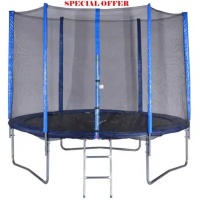 Trampolin, mreža, lestev Spartan 305 cm