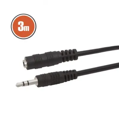 Podaljšek za slušalke ali zvočnike 3,5mm 3m