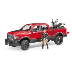 BRUDER Ram 2500 Power Wagon z Ducati Desert 02502