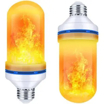 LED žarnica imitacija živega plamena E27 9