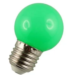 LED žarnica - sijalka E27 1W (10W) zelena