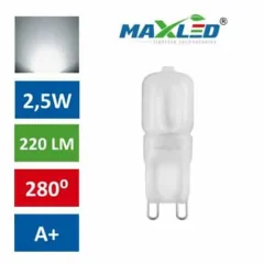LED žarnica - sijalka G9 1:1 2,5W (21W) nevtralno bela 4500K