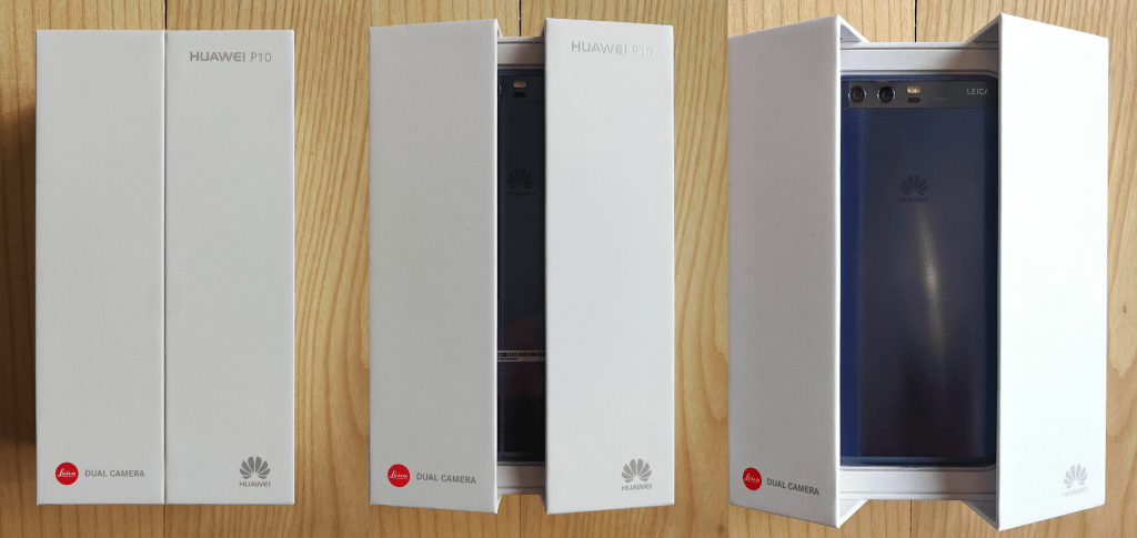 Odpiranje embalaže Huawei P10