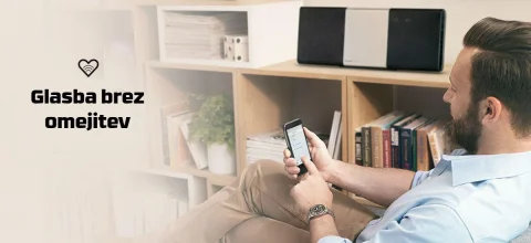 Dobrodošli v svet neomejene glasbe Dobrodošli v svet Panasonic All