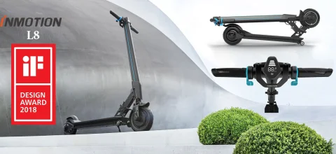 Zložljiv električni skiro Inmotion L8