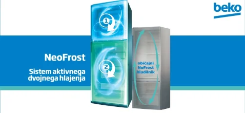 Prednosti tehnologije NeoFrost