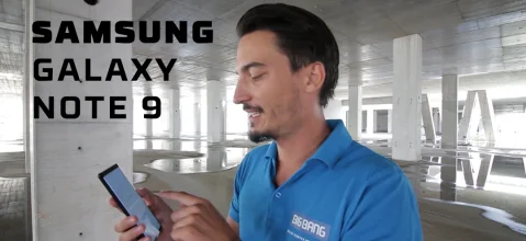 Top5 lastnosti: pametni telefon Samsung Galaxy Note 9