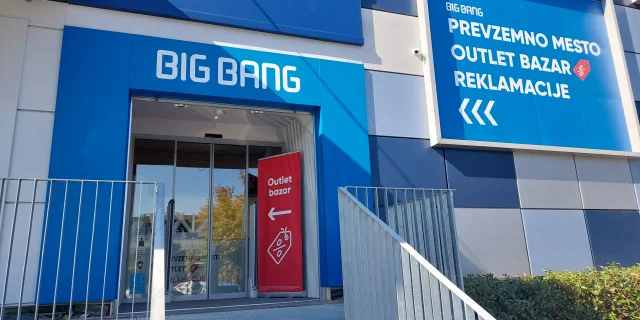 Big Bang Ljubljana, BTC Outlet / Prevzem naročil
