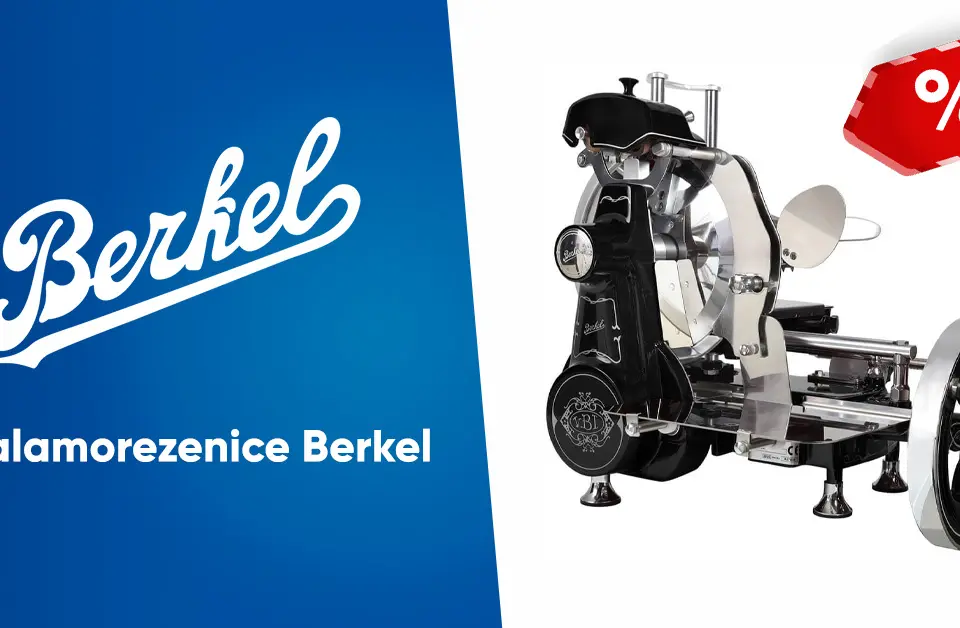Berkel – Domače in profesionalne mesoreznice ter noži od leta 1898