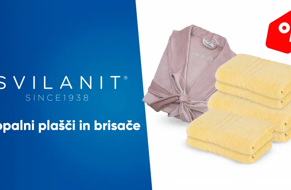Svilanit - Kopalni plašči in brisače