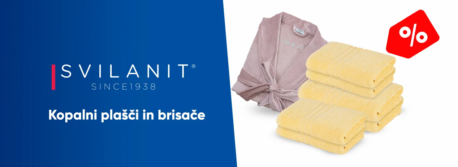 Svilanit - Kopalni plašči in brisače