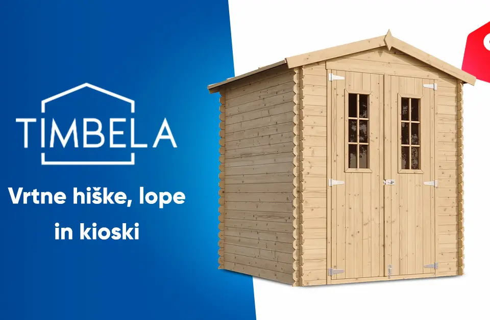 Timbela - Vrtne Hiške, lope in kioski