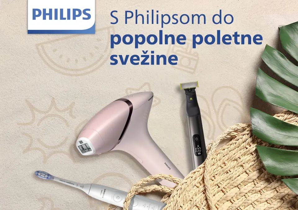 S Philipsom do popolne poletne svežine