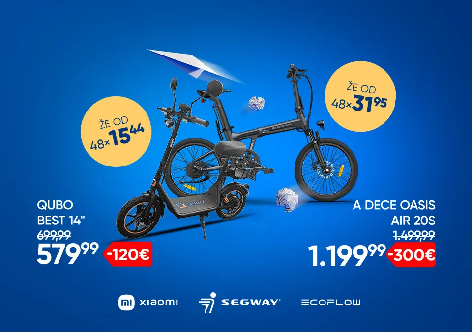 Široka ponudba e-skirojev in koles!
