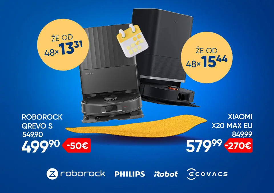 Velika izbira robotskih sesalnikov!