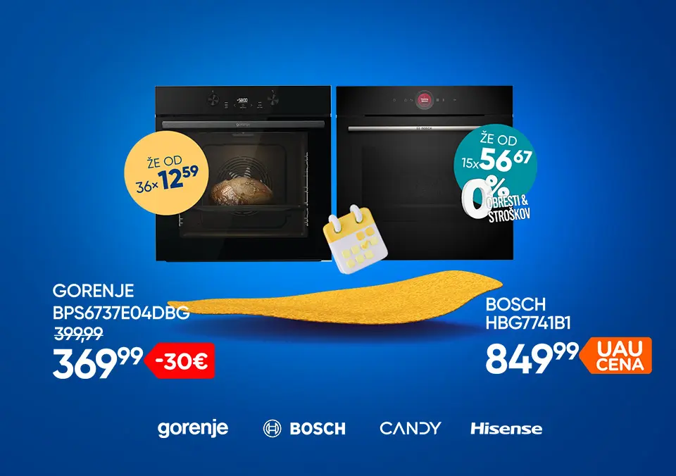 Zmogljive pečice po izjemnih cenah!