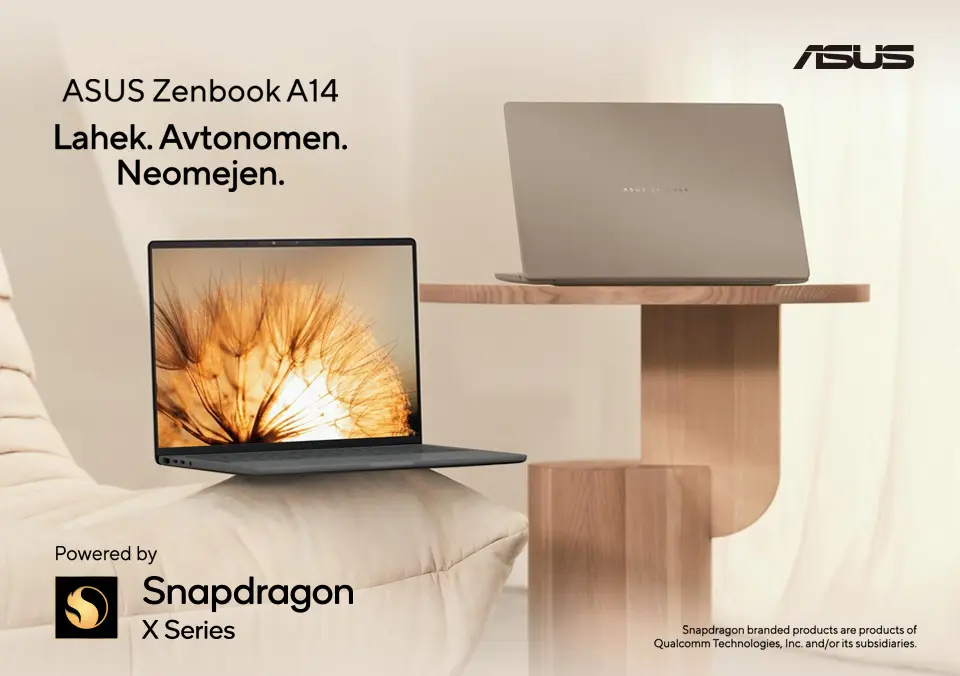 ASUS Zenbook A14 je tukaj!