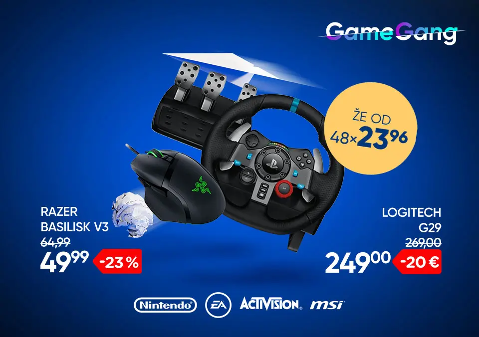 Široka ponudba gaming opreme!
