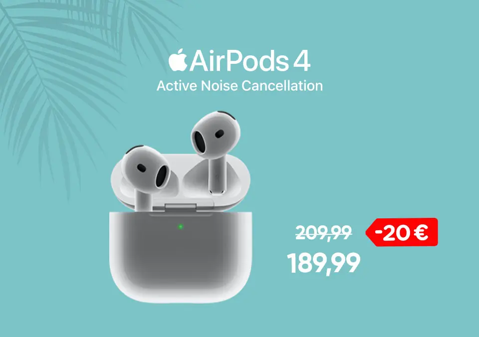 AirPods 4 – popoln zvok kjerkoli!