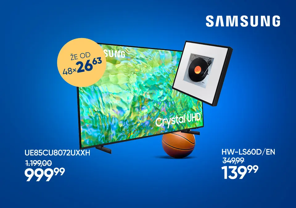 Kupi Samsung TV in prejmi Music Frame kar 60% ceneje!