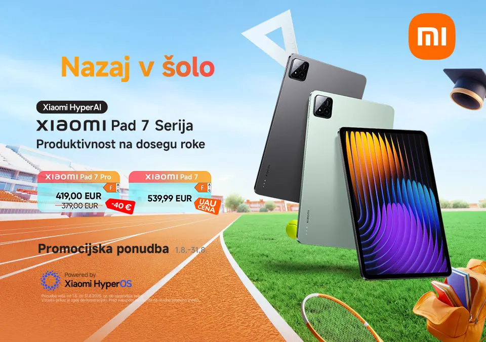 Nazaj v šolo s Xiaomi Pad 7 serijo!