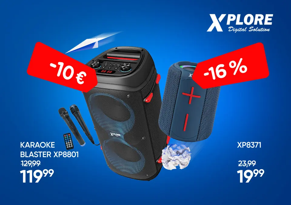 UAAAAAU ponudba karaoke zvočnikov Xplore