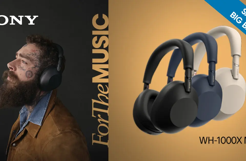 Doživi vrhunski zvok s Sony WH-1000X M6