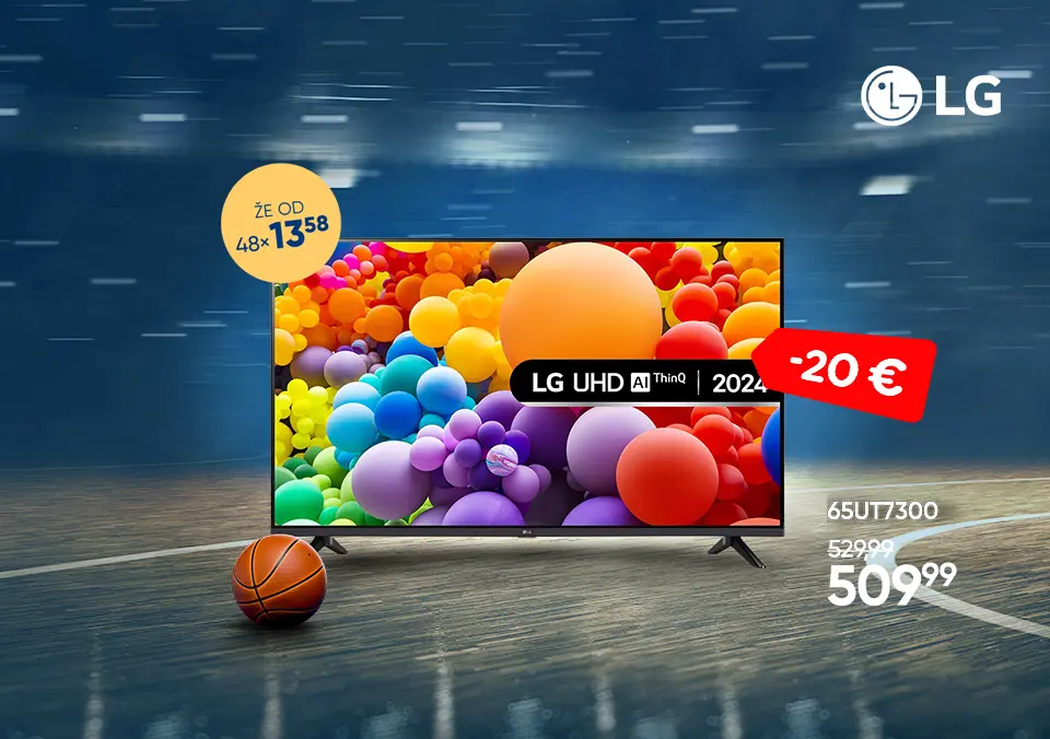 Izkoristi akcijske cene LG televizorjev.