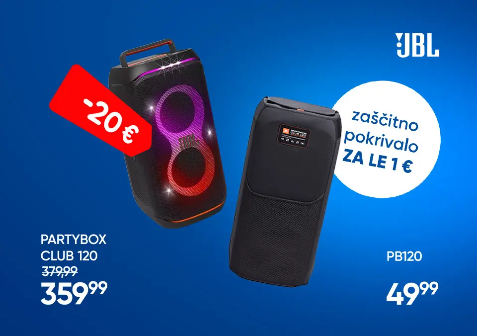 JBL zvočniku smo dodali pokrivalo
