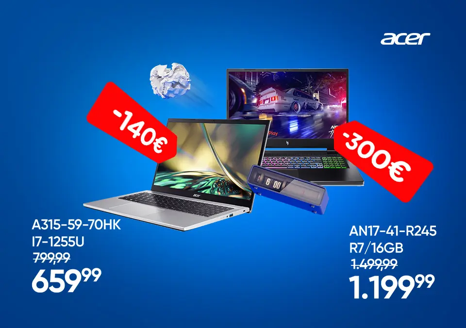 Zanesljiv Acer vedno pri roki!
