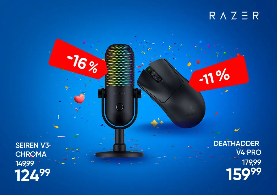 Razer izdelki v akciji