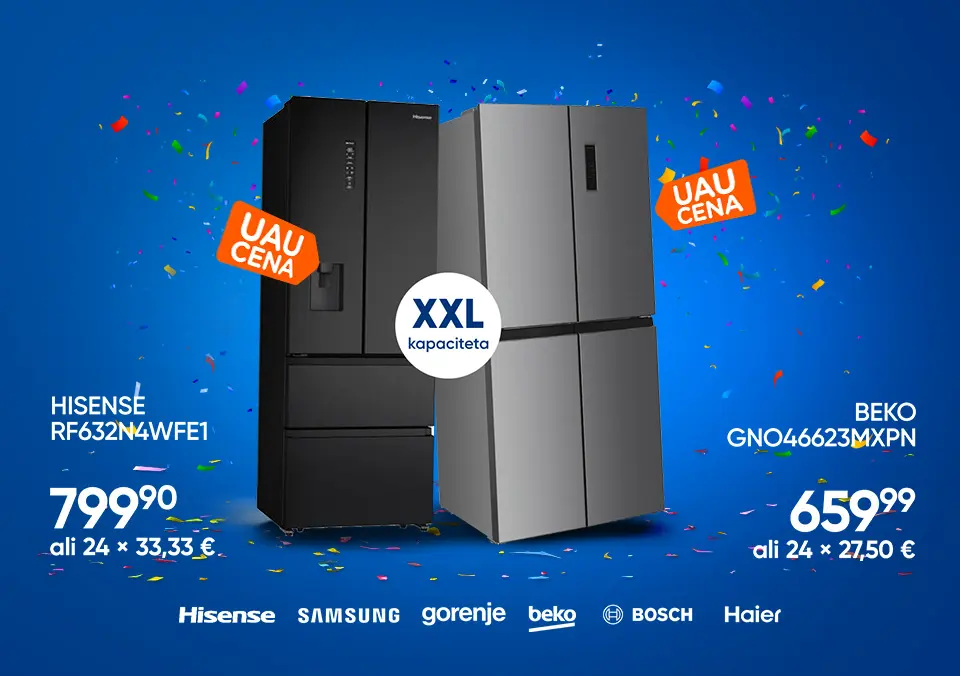XXL hladilniki po izjemnih cenah!