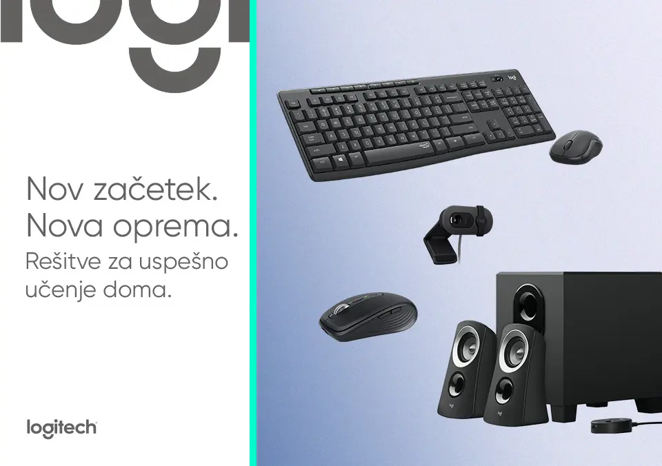 Nov začetek. Nova oprema
