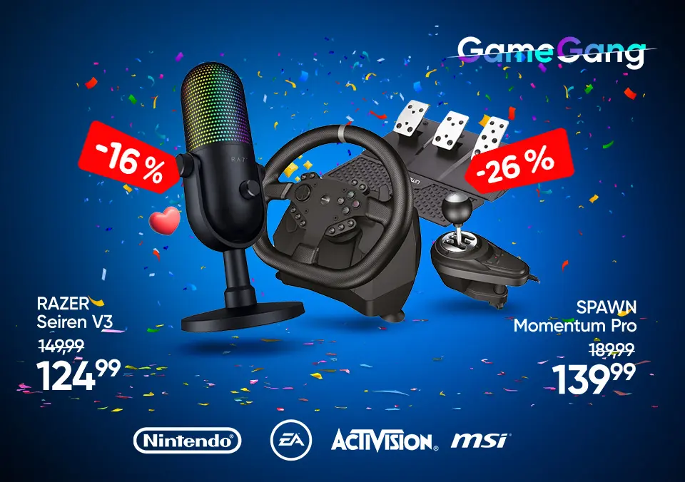 Široka ponudba gaming opreme!
