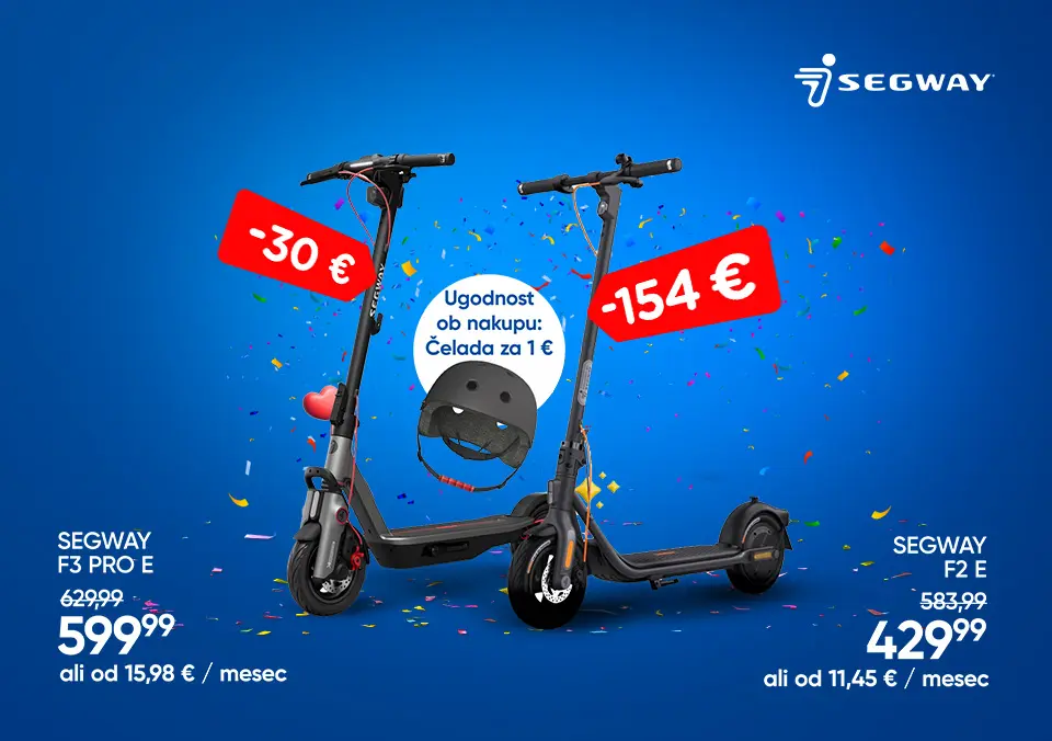 Zapelji se s Segway skirojem in prihrani!
