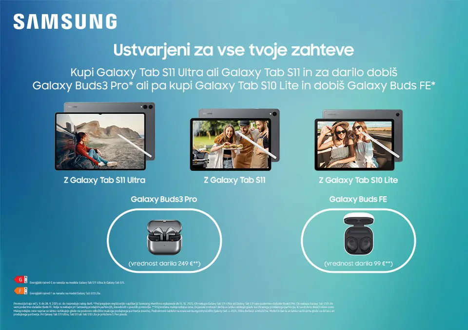 Ustvarjeni za vse tvoje zahteve